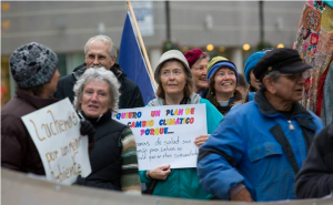 Springfield Climate March, Close-up, by Joe Oliverio