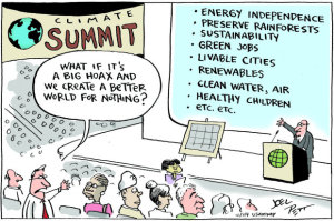 Joel Pett, Climate Summit