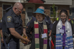 Arrested in W. Roxbury (photo credit: Robert A. Jonas)