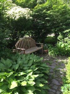 Memorial garden beside St. John's Church, Ashfield